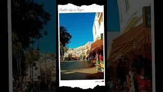 🌴TANGER - CITY CENTRE🇲🇦🩵 #maroc #vlog #travel #tangier  #fyp #foryou  #tangiers #morocco #fypシ゚