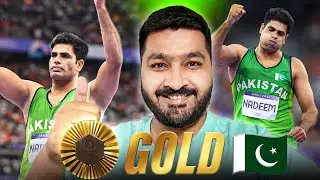 𝐏𝐚𝐤𝐢𝐬𝐭𝐚𝐧 𝐙𝐢𝐧𝐝𝐚𝐛𝐚𝐝: Arshad Nadeem 🇵🇰 win GOLD MEDAL for Pakistan in Paris Olympics 2024 🏆