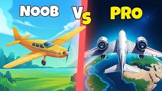 I Evolved My Cardboard Plane 999 Times !! NOOB Vs PRO