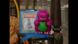 Kids Leaving & Barney Doll Mother Goose Book (Room For Everyone) (From: A &ldquo;Little&rdquo; Mother Goose)