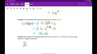 Simplifying Radical Expressions