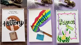 12 Aesthetic Front Page Ideas | Cute & Creative Notebook Covers You&rsquo;ll Love