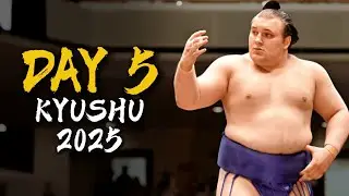Sumo November Basho 2025 &ndash; Day 5 | Analysis & Commentary