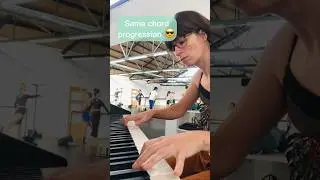 Chord progression that has saved my life many times in ballet classes 🩰🎹😉