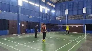 431 | Restu BC | 04-09-2025 | Khamis | 6 ptg #badminton #tricks #smash #shorts