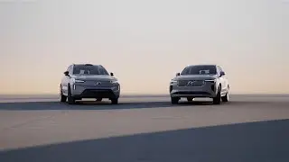 A tale of two flagships: Volvo EX90 meets the new Volvo XC90