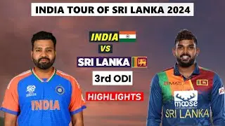 Thrilling Moments: India vs Sri Lanka 3rd ODI 2024 | ind vs sl