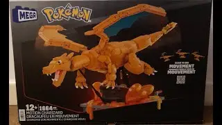 Сборка модели Mega Construx Motion Charizard HMW05