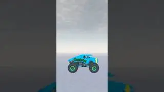 The blue ￼lobster robot #monsterjam #monstertruck #robloxshorts #roblox