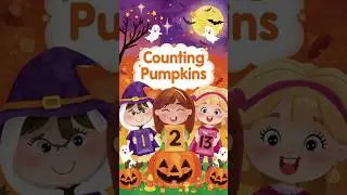 Counting Pumpkins 🎃 | Learn Numbers 1&ndash;10 with Cute Ghosts & Candy Corn | Fun Halloween Math for Kids
