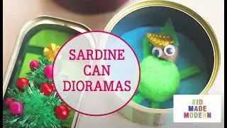 Holiday Diorama Ornaments - DIY Easy Kids Crafts - Kids Craft Kits - Kid Made Modern