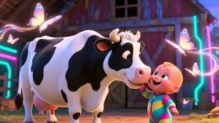 Farmyard Animals ABC 🐮🔤🚌 | Kids Fantasy Song | Learn A to Z Letters with Animal Sounds