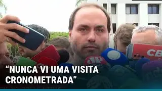 CARLOS BOLSONARO AP&Oacute;S VISITAR O PAI: 'DEVASTADO PSICOLOGICAMENTE'