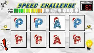 Slow to Fast Say The Word On Beat Challenge | Speed Challenge | Fast Rhythm Test