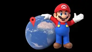 Mario Found on Google Earth?! Real or Fake Location Pin