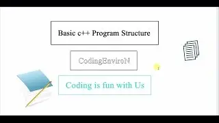 Codingenviron Basic C++ Program Structure
