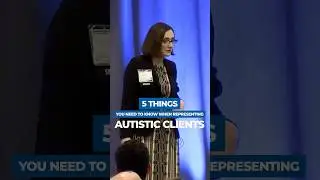 Five Things YOU NEED TO KNOW When Representing Autistic Clients 🤝⚖️