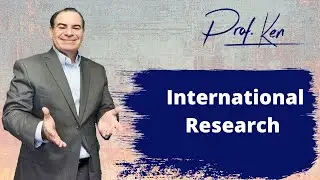 How to Do Research for an International Plan | Prof. Ken explains the International Planning