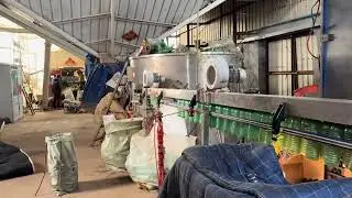 Rotary pure water bottle filling machine