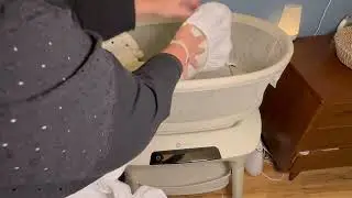 Honest Review 4Moms MamaRoo Bassinet Sheets and Basket
