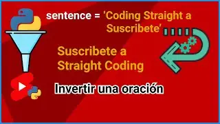 ¿Cómo invertir una oración? Python #Shorts #4