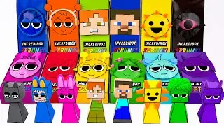 💖Paper DIY💖 Making Incredibox SPRUNKI BLIND BOX Unboxing | How To Make by Mr.Blind Bag ASMR