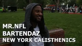 MR NFL | NEVER STREET WORKOUT | CALISTHENICS INTERVIEW 2018