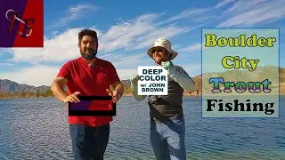When YouTubers meet up for some stocked rainbow trout from Boulder City, Nevada