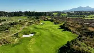 Fancourt Hotel and Country Club Estate - drone aerial video - The links Hole#16