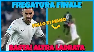 LADRATA alla LAZIO VERGOGNOSA, DAVIS segna dopo uno STOP di MANO - POST PARTITA UDINESE LAZIO 1-1
