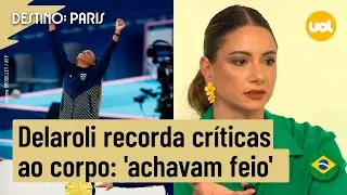 FLAVIA DELAROLI CELEBRA REFERÊNCIAS FEMININAS NAS OLIMPÍADAS: 'ME PREOCUPAVA EM ESCONDER OS OMBROS'