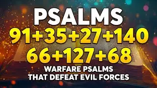 THE MOST POWERFUL PSALMS 91, 35,  27, 140, 66, 127, 68 | Warfare Psalms That Defeat Evil Forces