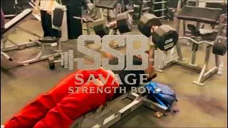 TRAINING SHOULDERS AND ARMS AT THE WAR MEMORIAL GYM