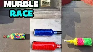 Marble Run Long Video | Satisfying Marble Race Simulation (No Commentary)
