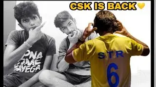 Corona KUMAR #STR48 REACTION AND REVIEW #strfans Tribute To CSK