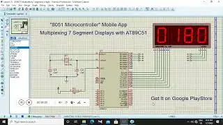 Multiplexing 7 segments with AT89C51 (8051 Microcontroller)