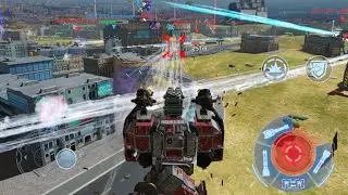 Run out of beacon bar!! Arthur&rsquo;s Counterattack! - War Robots 2021.04.18 Beacon Rush