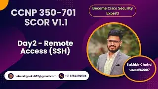 CCNP 350-701 SCOR v1.1 - Day 2 | Security Fundamentals | SSH |