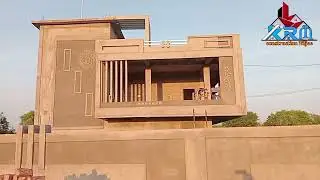 New parapet design New elevation design home design🏠🔥🔥🔥🔥 #KRMconstruction wall design