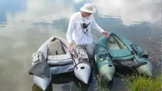 Creek Company ODC420 and ODC420L Float Tube Comparison