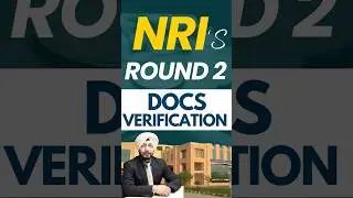 📢 NRI Round 2 MBBS 2025 | Documents Verification Update 🩺