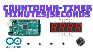 Arduino Countdown Timer in Minutes and Seconds! 4 Digit 7 Segment Display || SIMPLE