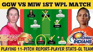 GG W VS MI W 1ST MATCH | WPL | WOMENS PREMIER LEAGUE | DREAM11 PREDICTION IN TAMIL