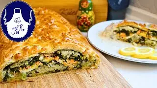 Kulebyaka &ndash; Die festliche Pirogge, die alle begeistert! 🥧✨
