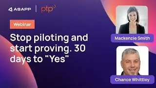 How to optimize your AI Pilot | Webinar | ASAPP x PTP