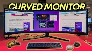 5 REKOMENDASI MONITOR LENGKUNG MURAH TERBAIK 2025