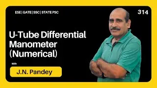 U-Tube Differential Manometer (Numerical) | Lecture 314