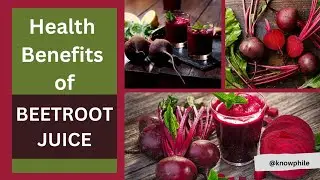 Health Benefits of Beetroot Juice | Beetroot Benefits | Brain Health | Skin Health | Heart Health