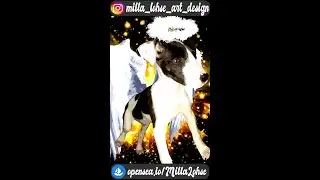 Goodbye Kiba Sweet Angel NFTs Art MillaLohse